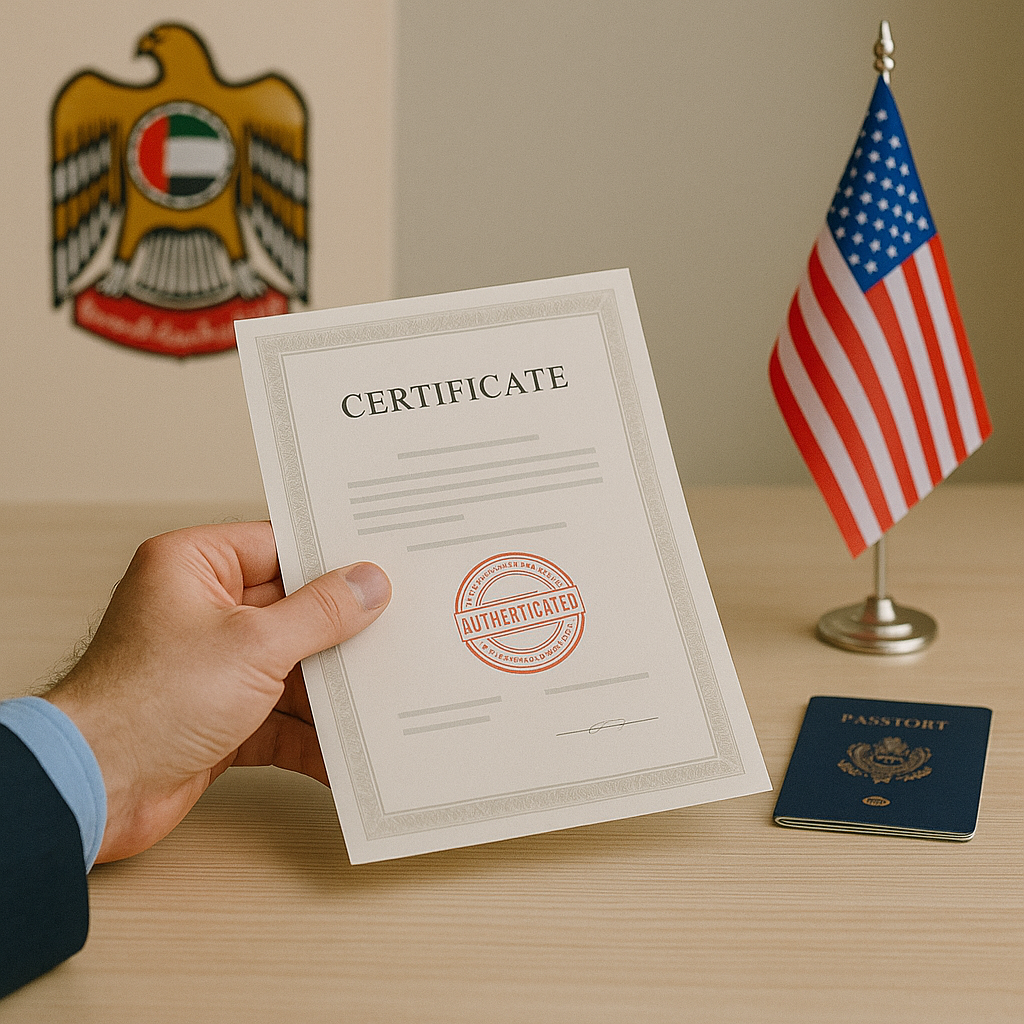 توثيق المستندات من السفارات والخارجية