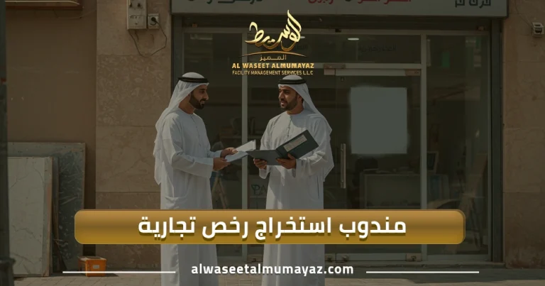 مندوب استخراج رخص تجارية