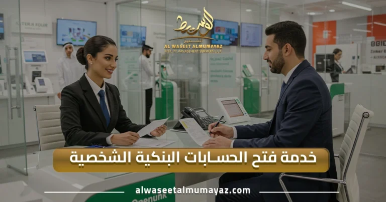 خدمة فتح الحسابات البنكية الشخصية