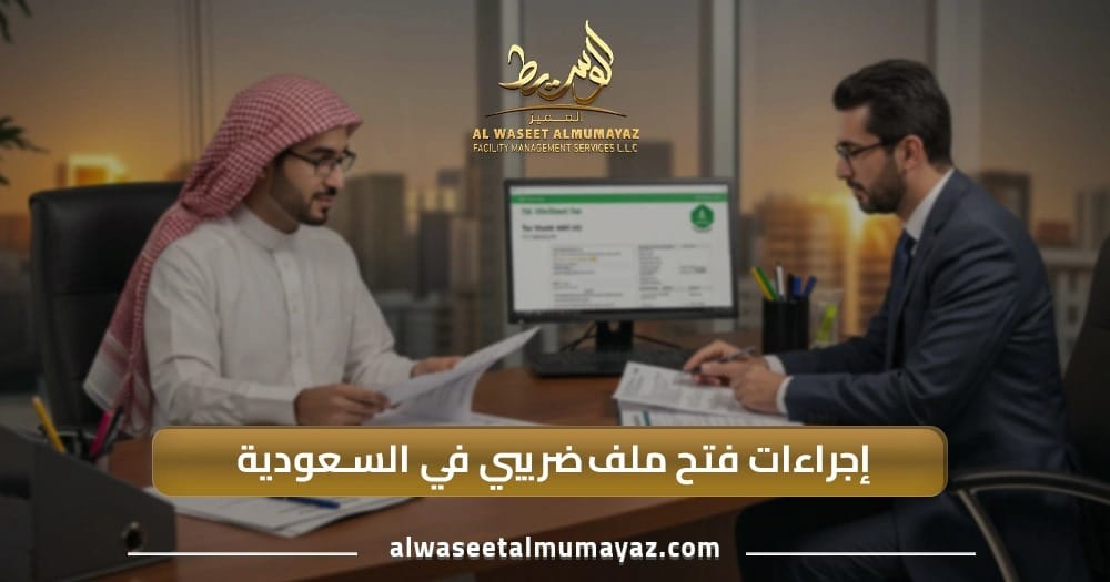 إجراءات فتح ملف ضريبي في السعودية