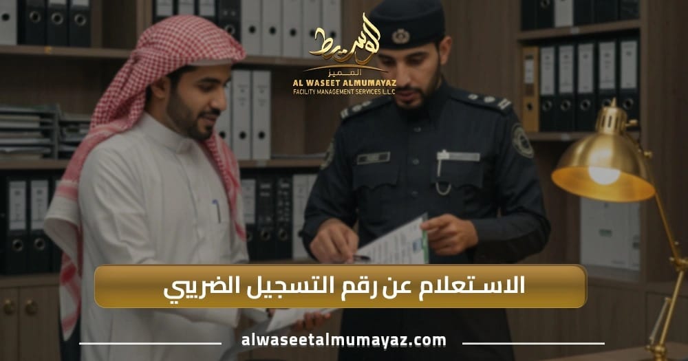 الاستعلام عن رقم التسجيل الضريبي