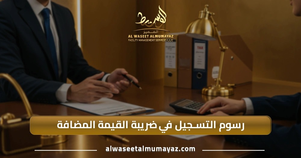 رسوم التسجيل في ضريبة القيمة المضافة
