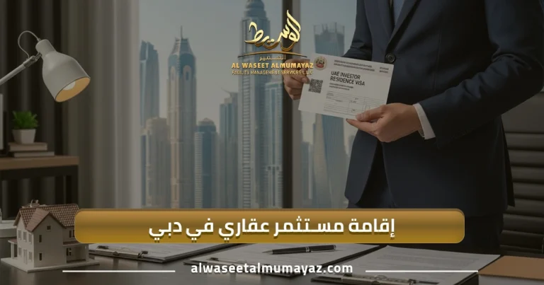 إقامة مستثمر عقاري في دبي