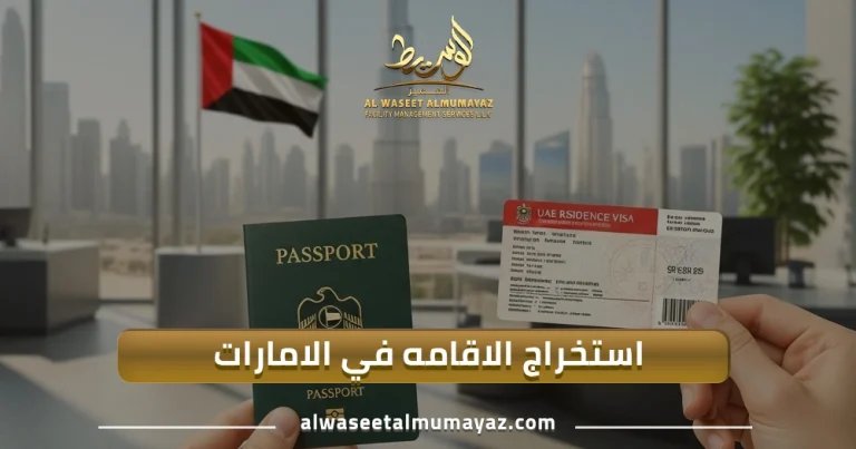 استخراج الاقامه في الامارات