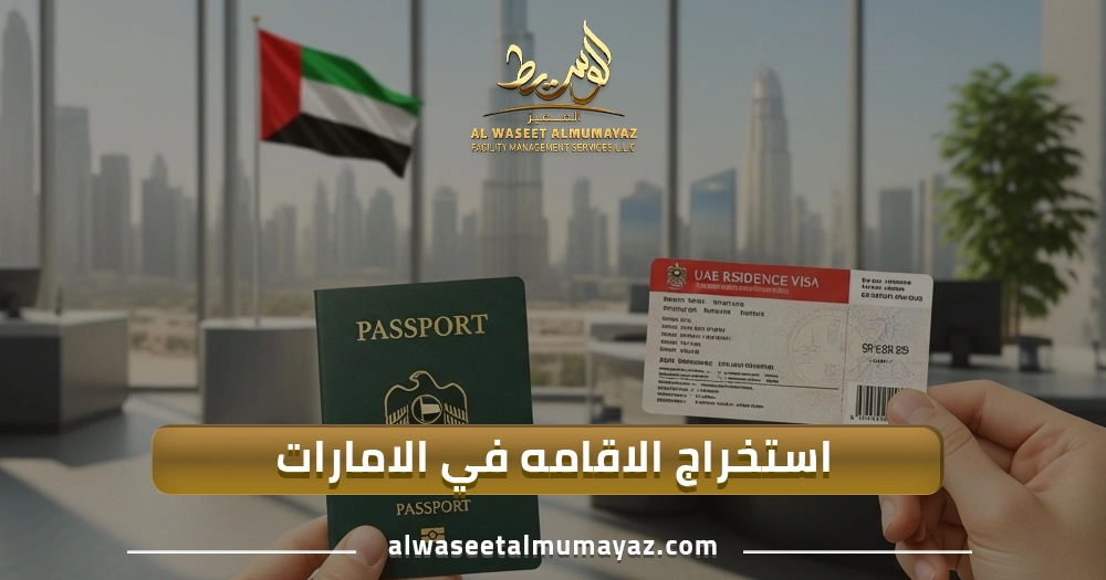 استخراج الاقامه في الامارات