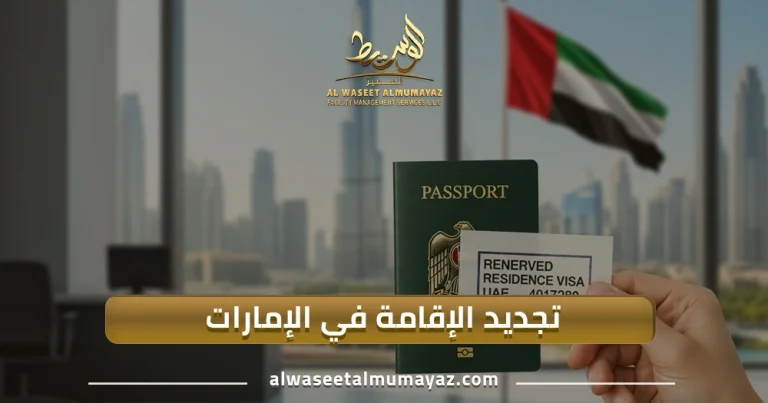 تجديد الإقامة في الإمارات