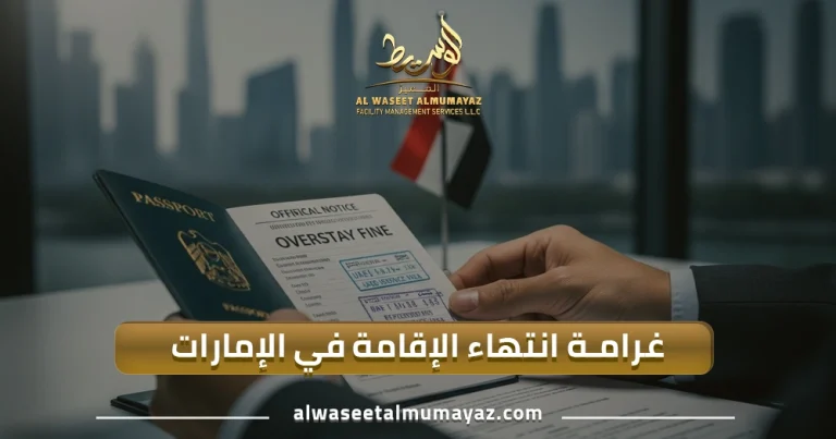 غرامة انتهاء الإقامة في الإمارات