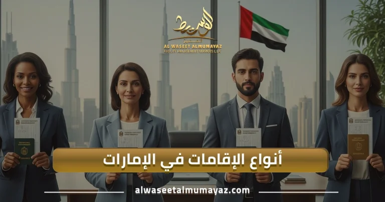 أنواع الإقامات في الإمارات