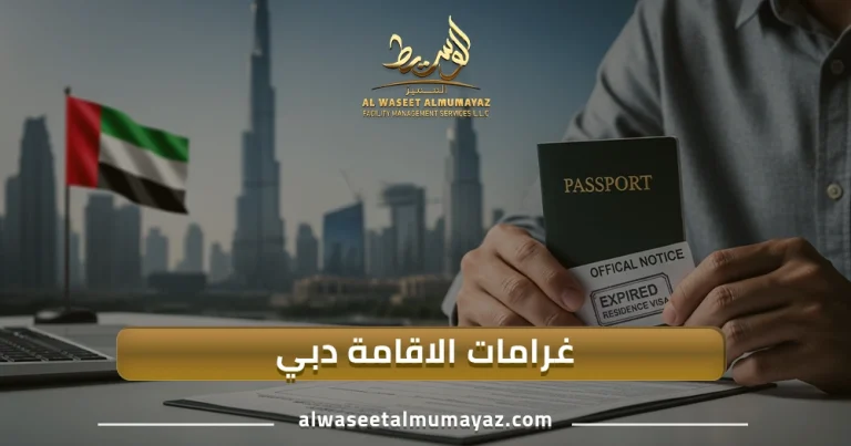 غرامات الاقامة دبي