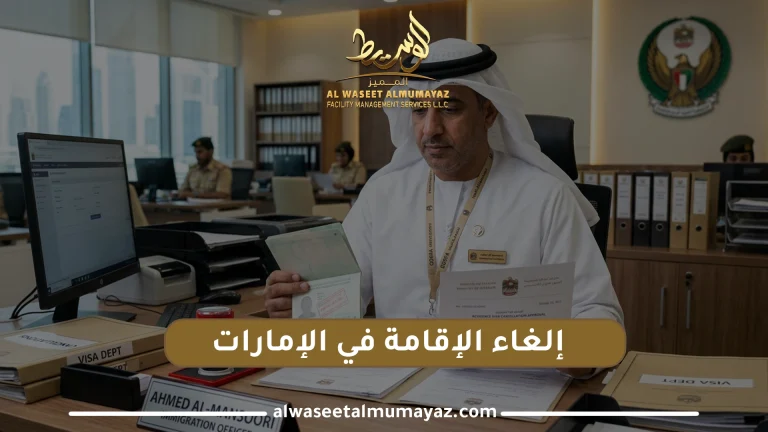 إلغاء الإقامة في الإمارات