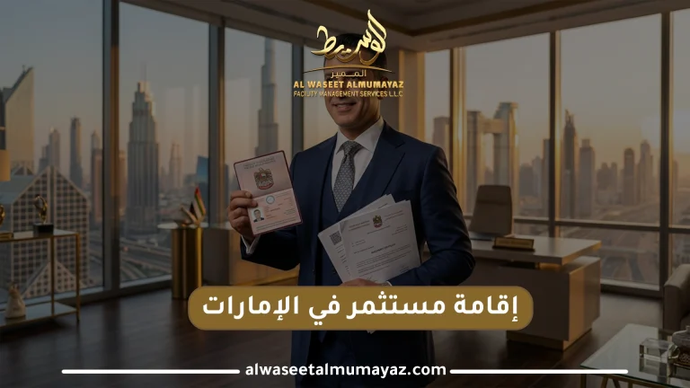 إقامة مستثمر في الإمارات